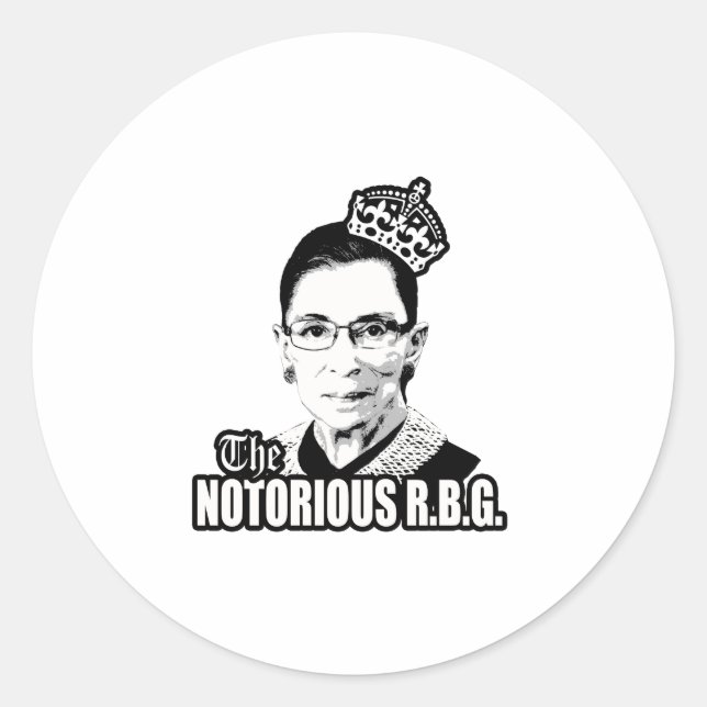 Adesivo Redondo R.B.G. Notória (Frente)