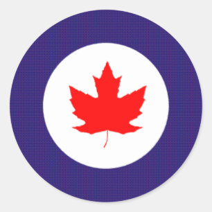 Adesivo Redondo R.C.A.F. 40's - 50 round dell