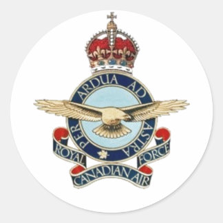 Adesivo Redondo R.C.A.F. insignea 40 - 50