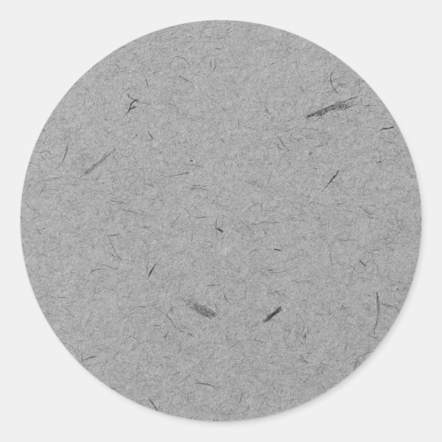 Adesivo Redondo R Clássico Personalizado do Modelo de Papel Kraft  (Frente)