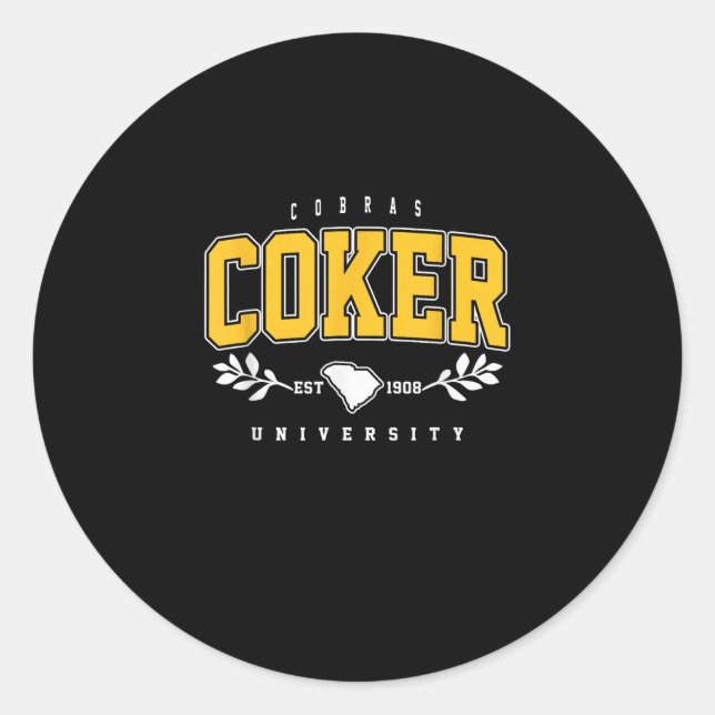 Adesivo Redondo R Institute Cobras Technology Arch Retro Para Home (Frente)