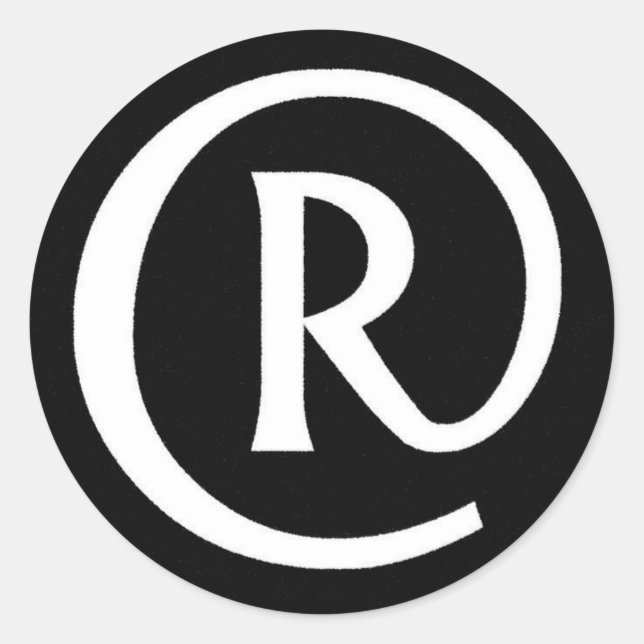 Adesivo Redondo R- obase NB (Frente)