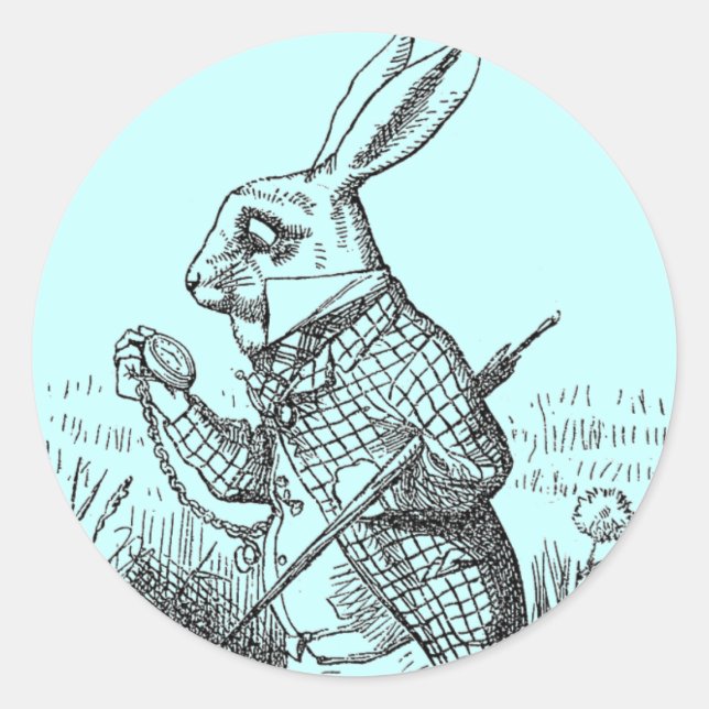 Adesivo Redondo Rabbit Sticker (Frente)