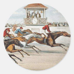 Adesivo Redondo Raça SUPERIOR à vitória