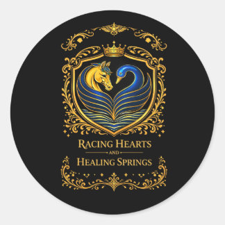 Adesivo Redondo Racing Hearts and Healing Springs Lighter