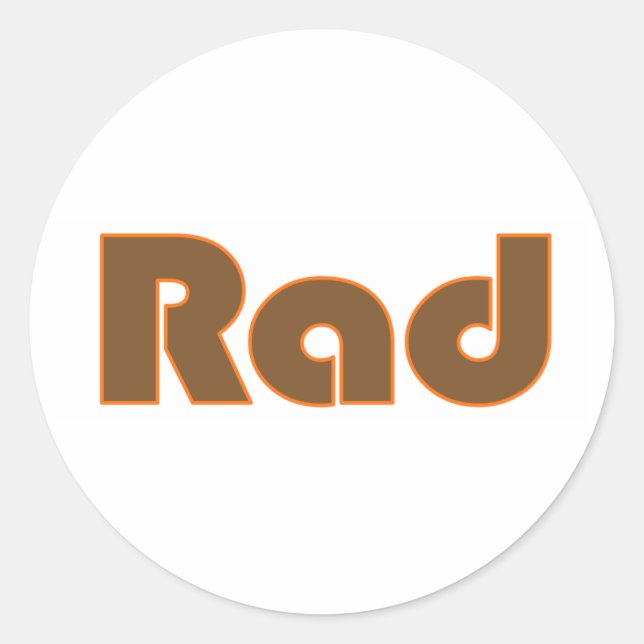 Adesivo Redondo Rad (Frente)