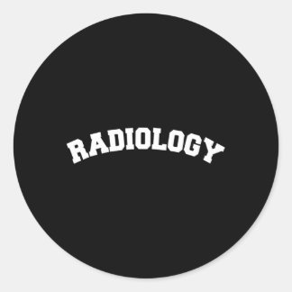 Adesivo Redondo Radiologista tecnológico Rad Tech Xray