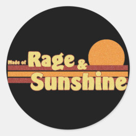 Adesivo Redondo Rage-n-Sunshine
