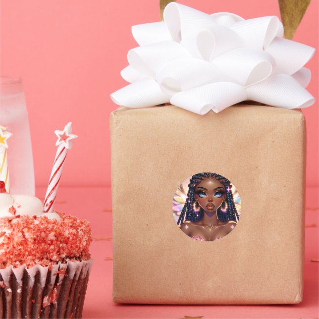 Adesivo Redondo Rainbow Beauker (Festa)