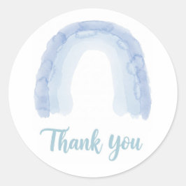 ADESIVO REDONDO RAINBOW OBRIGADO VOCÊ, VACA