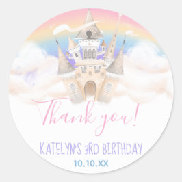 Adesivo Redondo Rainbow Round Sticker