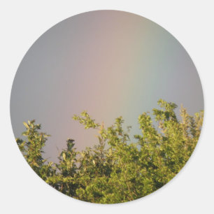 Adesivo Redondo Rainbow Sky Sticker