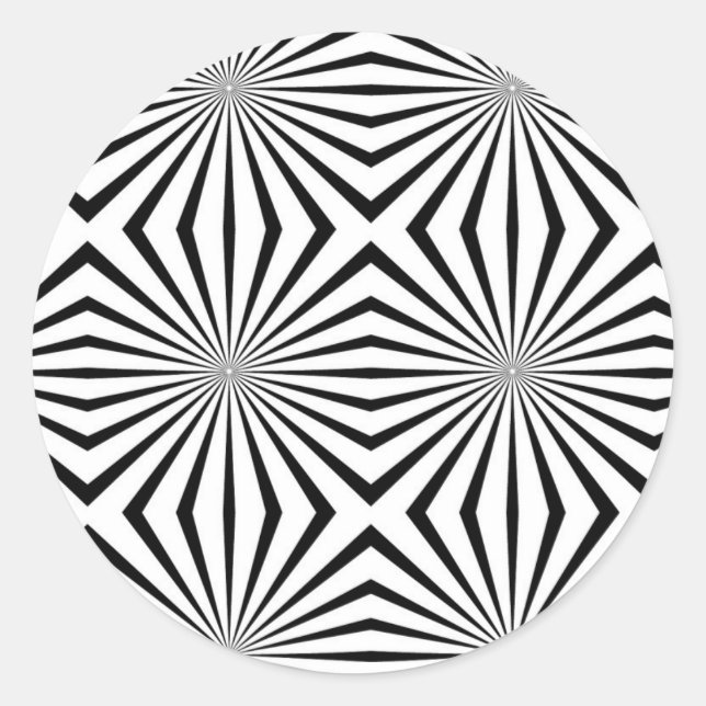 Adesivo Redondo Rainbowtrue Live Alucinações Ilusões Ópticas (Frente)