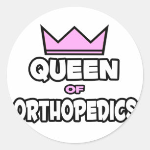 Adesivo Redondo Rainha de Ortopedia