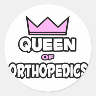Adesivo Redondo Rainha de Ortopedia