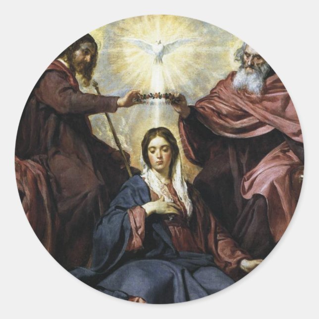 ADESIVO REDONDO RAINHA SANTAMENTE DA SARAIVA (Frente)