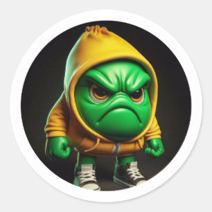 Adesivo Redondo Raivoso