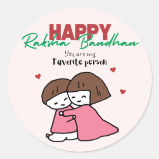 Adesivo Redondo Raksha Bandhan