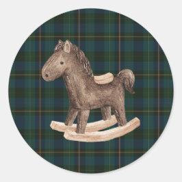 Adesivo Redondo Ralph Lauren Inspired Baby Shower 