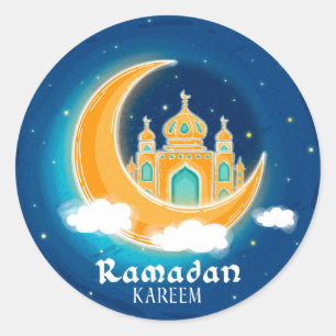 Adesivo Redondo Ramadan Kareem