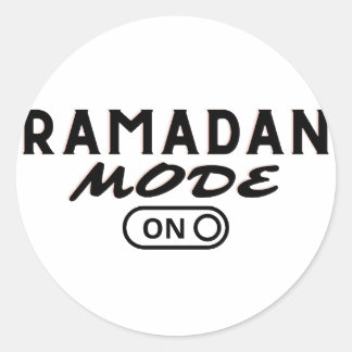 Adesivo Redondo Ramadan Mode ON -2023-
