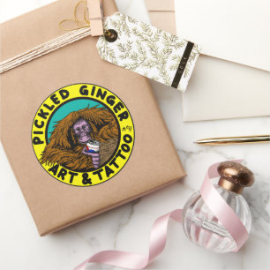 Adesivo Redondo Ranga Sticker