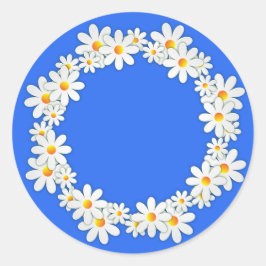 Adesivo Redondo Rapariga de escoteiro