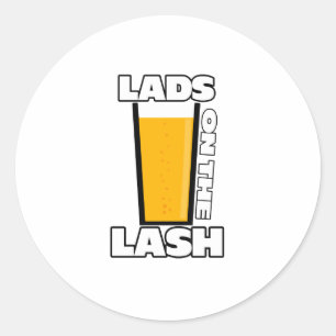 Adesivo Redondo Rapazes no chicote