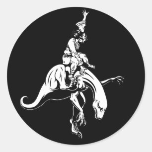 Adesivo Redondo Raptor Rodeo Jesus