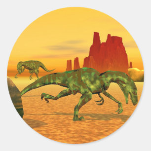 Adesivo Redondo Raptores
