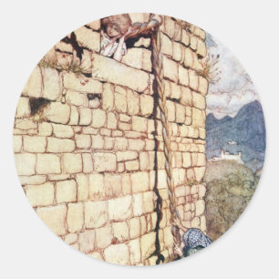 Adesivo Redondo Rapunzel