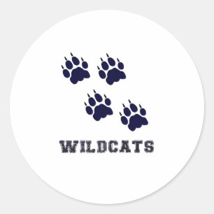 Adesivo Redondo Rastreios Wildcat