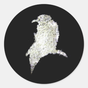 Adesivo Redondo Raven