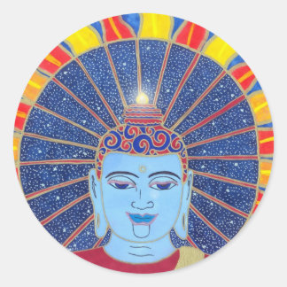 Adesivo Redondo Rays of Bliss Sticker