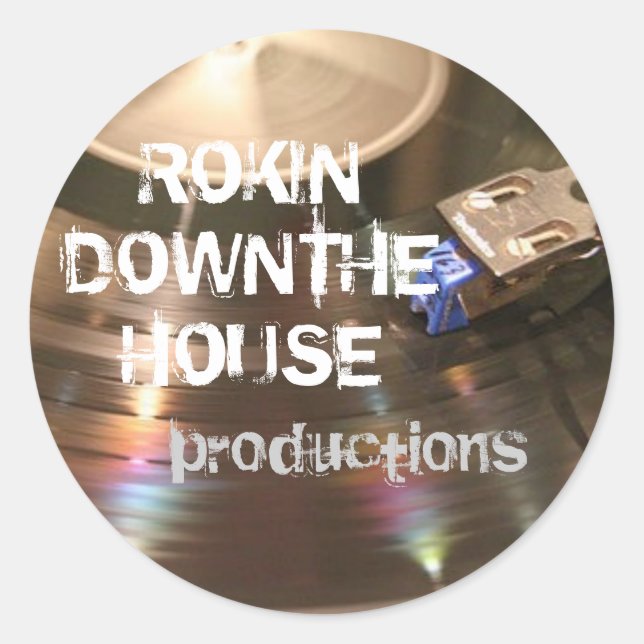 Adesivo Redondo RDHprod. Stylus Sticker (Frente)