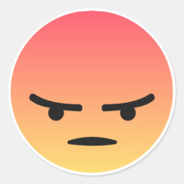 Adesivo Redondo Reação Grr