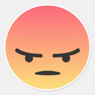 Adesivo Redondo Reação Grr