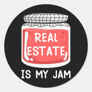 Adesivo Redondo Real Estate É Meu Penhor
