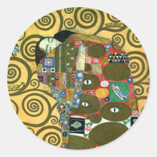 Adesivo Redondo Realização também conhecido como O Abraço por Gust