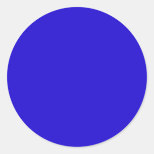 Adesivo Redondo Realmente Azul
