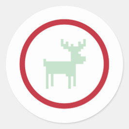 Adesivo Redondo Rebelde Suéter Vinheta