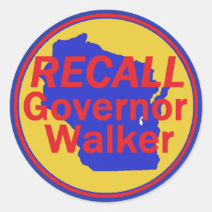 Adesivo Redondo RECALL Walker Sticker