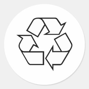 Adesivo Redondo Recicl