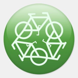 Adesivo Redondo Recicl