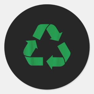 Adesivo Redondo Reciclar reciclagem