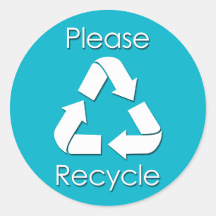 Adesivo Redondo Reciclares