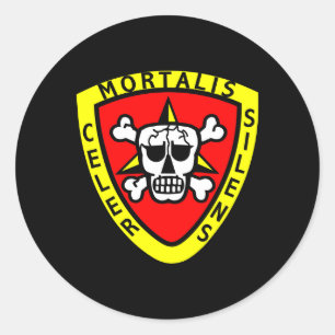 Adesivo Redondo Recon Black