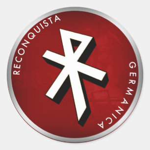 Adesivo Redondo Reconquista Germanica