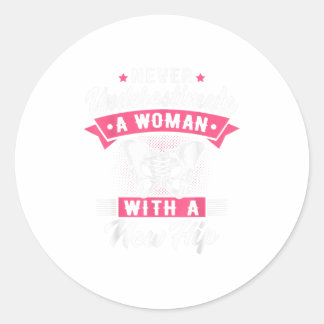 Adesivo Redondo Recov de Cirurgia de Hip de Substituição Funny