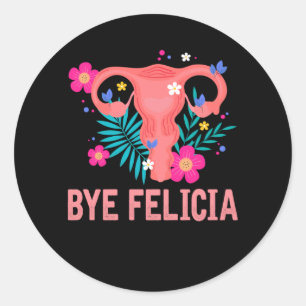 Adesivo Redondo Recuperação de Histerectomia Cirurgia Remoção 